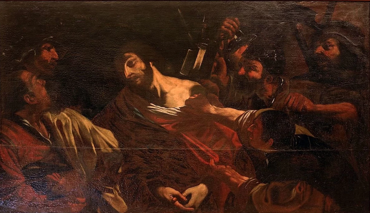 Giovanni Anastasi - Arresto di gesù nell'erto, Pinacoteca Diocesana (Senigallia)
